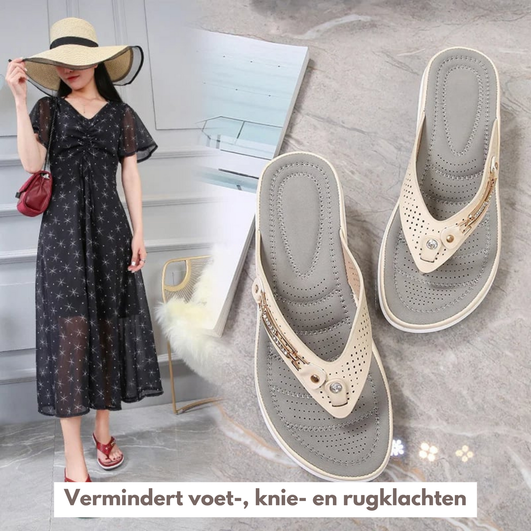 Laura | Orthopedische slippers voor verlichting en ontspanning