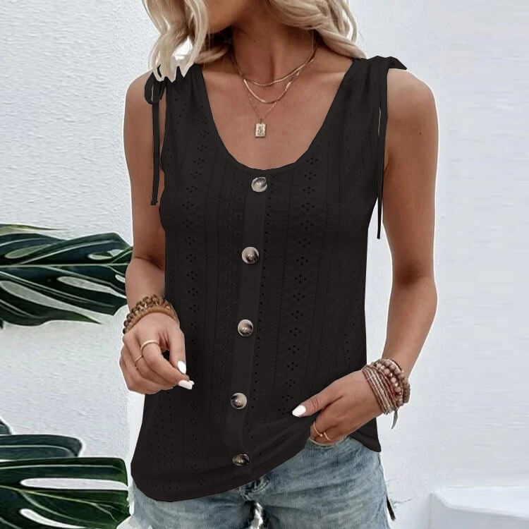 Linda | Comfy Shirt met ronde hals