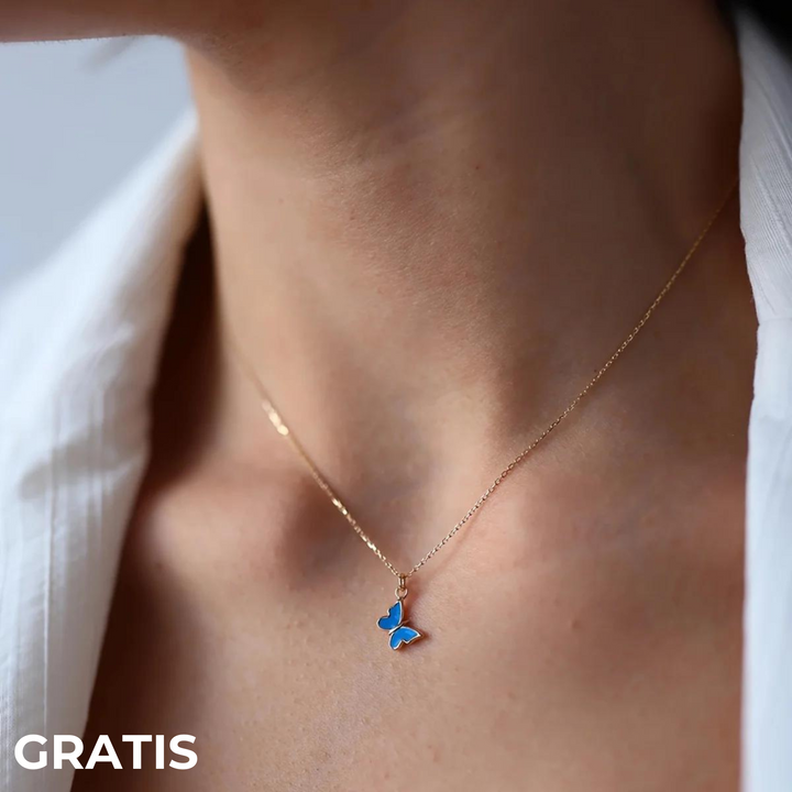 (GRATIS) Ava Vlinder Ketting | Een symbool van vrijheid!