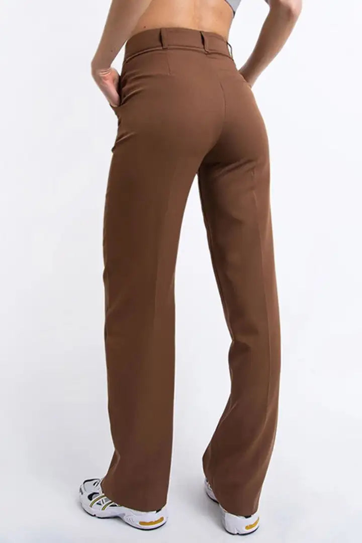 Yara | Comfy Rechte stevige broek