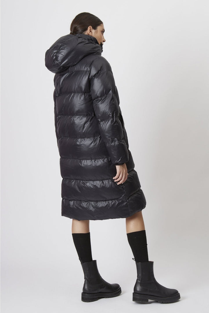 Puffer | Comfy lange dons warme jas