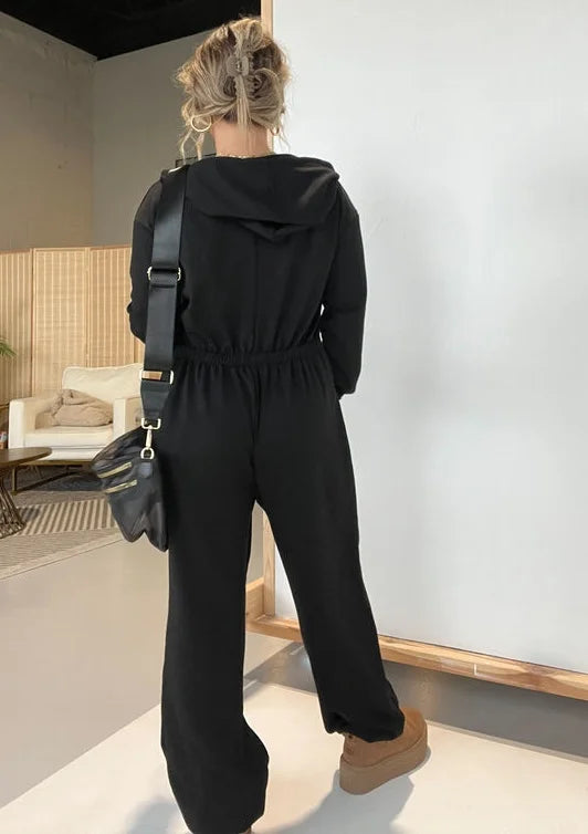 Frederike | Elegante Jumpsuit van Franse Terry