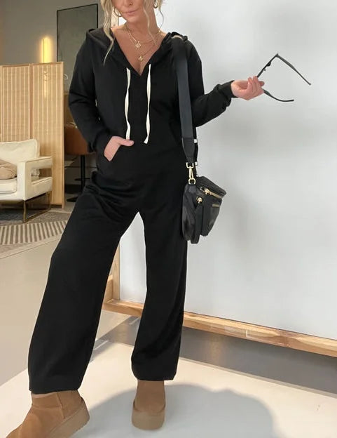 Frederike | Elegante Jumpsuit van Franse Terry