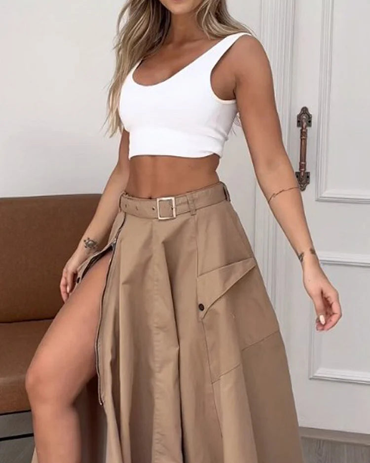 Diede | Elegante Mouwloze Rok en Topje