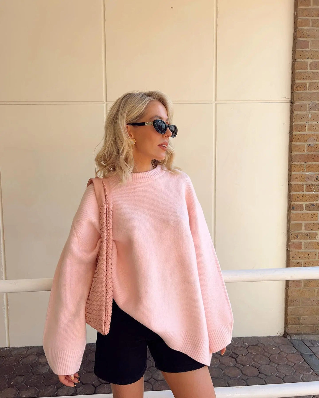 Esmée | Comfy sweater met ronde hals