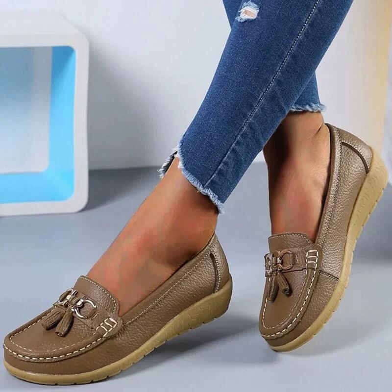 Bibi Lou™ - Ergonomische Leren Loafers