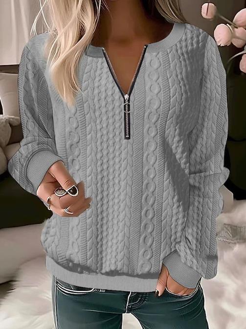 Flake | Elegant women's sweater with v-neck