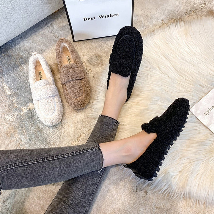 Stride | Comfy Krullende wollen schoenen