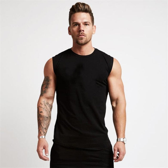 Heren Compressie Sport Tanktop