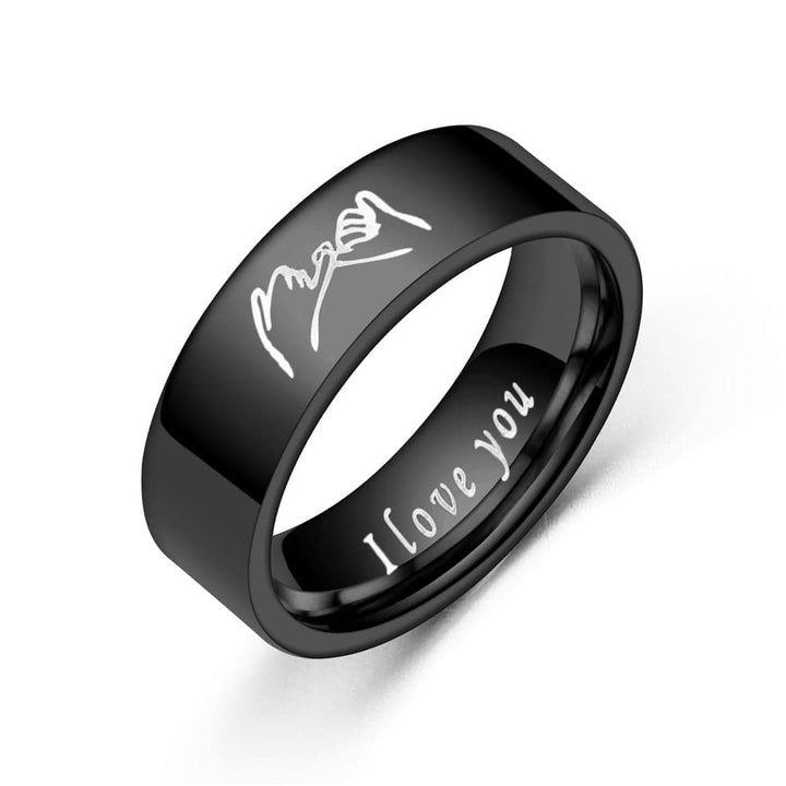 Eclips - Tungsten Carbide Herenring