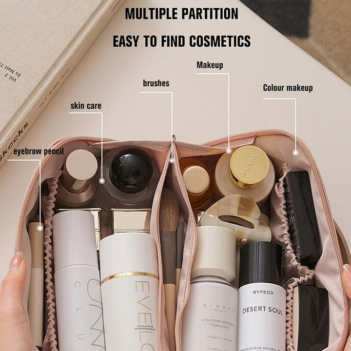 Elara - Luxe Reiscosmetica Organizer (Ruime versie)