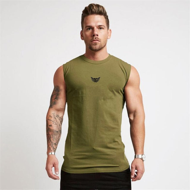 Heren Compressie Sport Tanktop